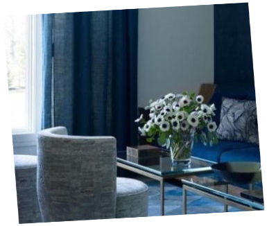 Inbetweens blauw DutchCurtains.nl Mooie Inbetweens blauw DutchCurtains.nl